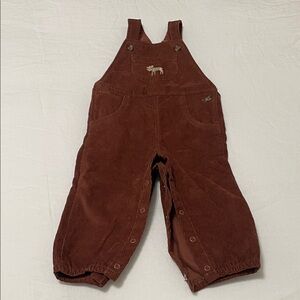 Carter's Brown Corduroy Overalls